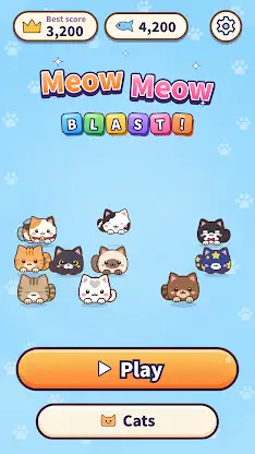 Meow Meow Blast! screenshot 1