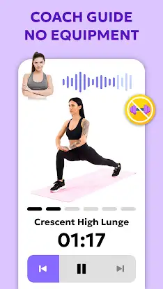 Home Workouts for Women, UpFit screenshot 4