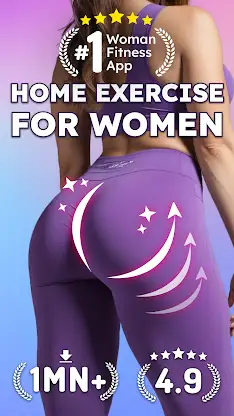 Home Workouts for Women, UpFit screenshot 1