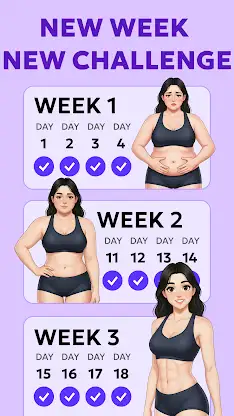 Home Workouts for Women, UpFit screenshot 3