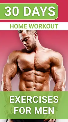 Home Workouts for Men screenshot 1
