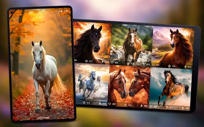 Horse Wallpapers 4K screenshot 6