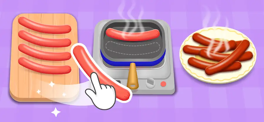 Hot Dog - Baby Cooking Games screenshot 3