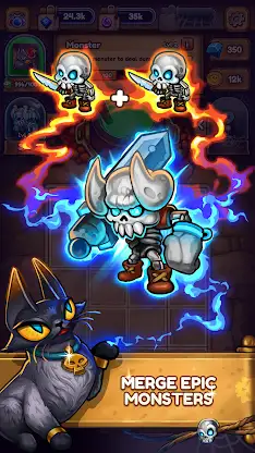 Mage's Secret: Idle Merge RPG screenshot 2