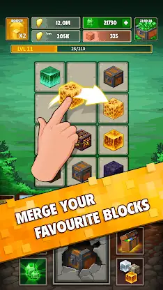Minetap 3D: Idle-Merge RPG screenshot 7