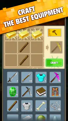 Minetap 3D: Idle-Merge RPG screenshot 6