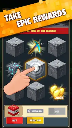 Minetap 3D: Idle-Merge RPG screenshot 8