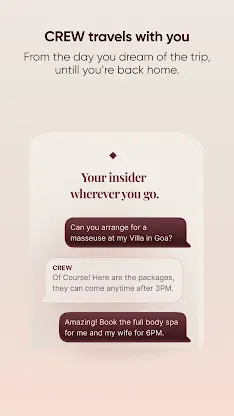 CREW - Your Travel Concierge screenshot 4