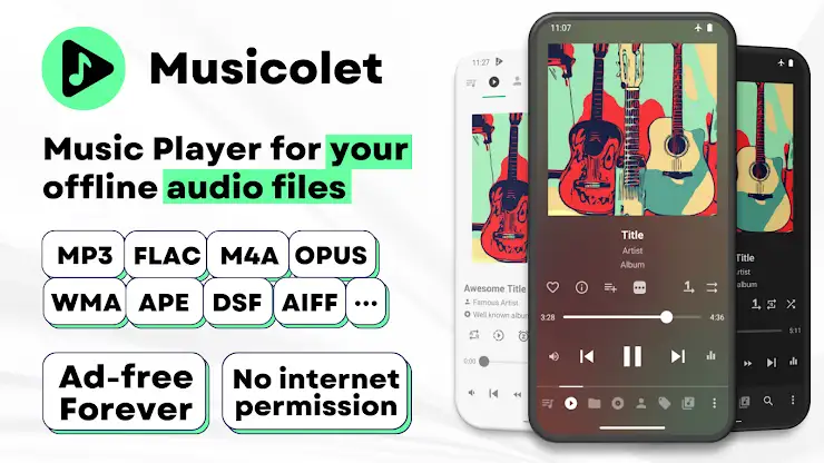 Musicolet Music Player screenshot 1