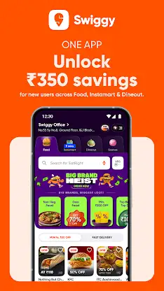 Swiggy: Food Instamart Dineout screenshot 1