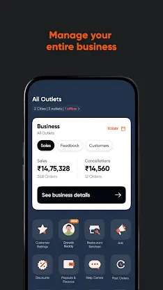 Swiggy Partner App screenshot 1