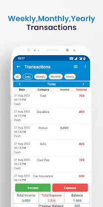 Income Expense- daily expenses screenshot 3