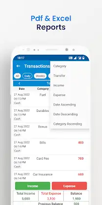 Income Expense- daily expenses screenshot 4