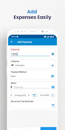 Income Expense- daily expenses screenshot 2