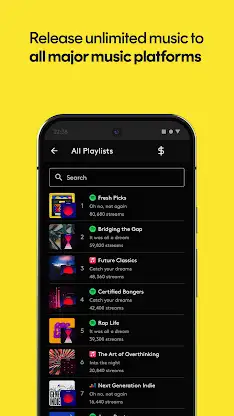 Amuse Music Distribution screenshot 3