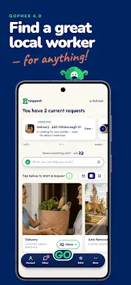 Gopher Request screenshot 1