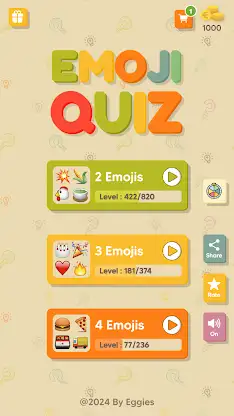 Emoji Quiz - Guess the Emojis screenshot 1
