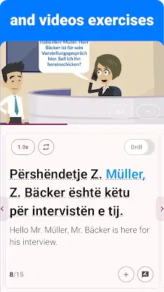 Albanian - Listening Speaking screenshot 5