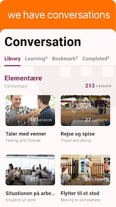 Danish - Listening Speaking screenshot 2