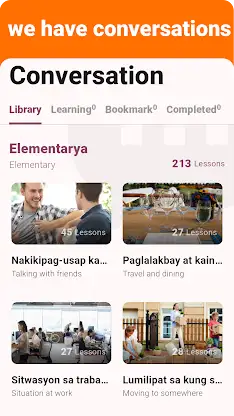 Filipino - Listening Speaking screenshot 2
