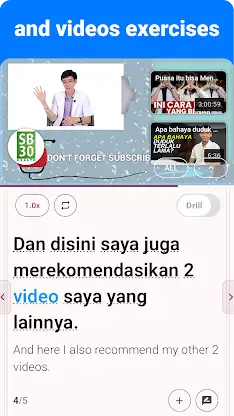 Indonesian -Listening Speaking screenshot 5