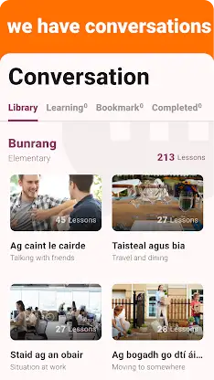 Irish - Listening Speaking screenshot 2
