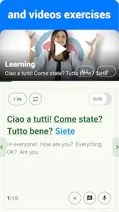 Italian Listening & Speaking screenshot 5