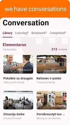 Lithuanian -Listening Speaking screenshot 2