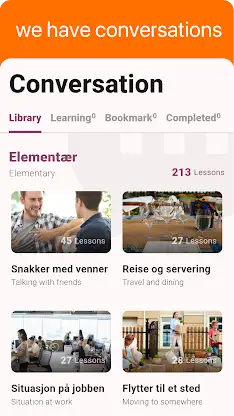 Norwegian - Listening Speaking screenshot 2
