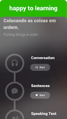 Portuguese Listening Speaking screenshot 8