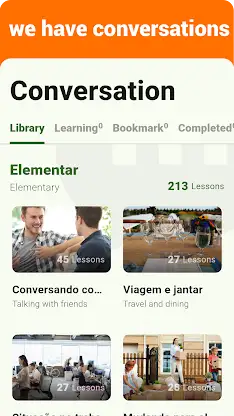 Portuguese Listening Speaking screenshot 2