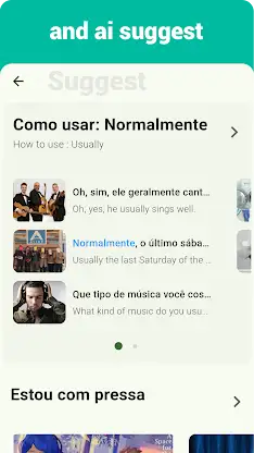 Portuguese Listening Speaking screenshot 7