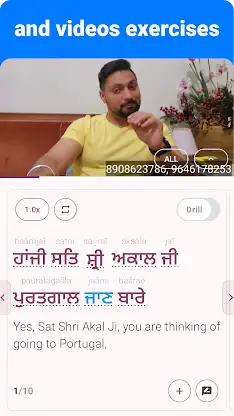 Punjabi - Listening Speaking screenshot 5