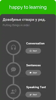 Serbian - Listening Speaking screenshot 8
