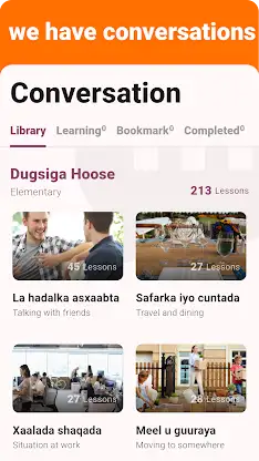 Somali - Listening Speaking screenshot 2