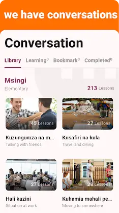 Swahili - Listening Speaking screenshot 2