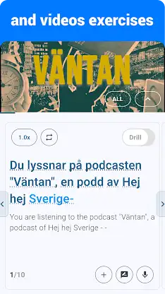 Swedish Listening & Speaking screenshot 5