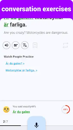 Swedish Listening & Speaking screenshot 4