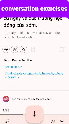 Vietnamese Listening Speaking screenshot 4