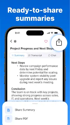 Summary - AI Note Taker screenshot 5