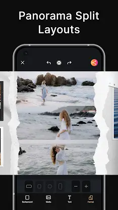 Carousel Post Layout: SwipeMix screenshot 2