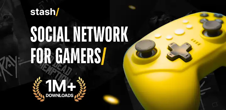 Stash - Track Video Games — Android app banner