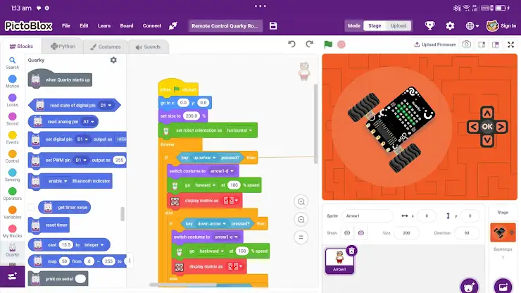 PictoBlox Studio screenshot 4