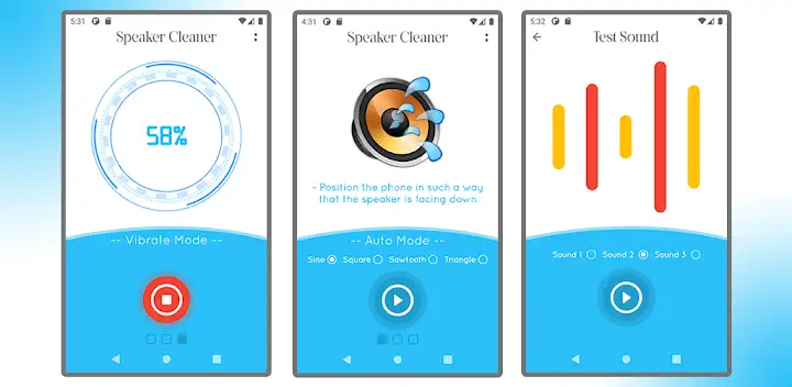 Speaker Cleaner・Volume Booster — Android app banner
