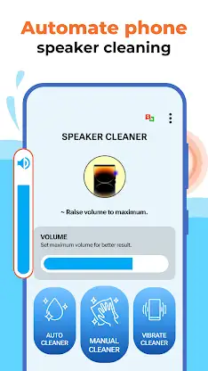 Speaker Cleaner・Volume Booster screenshot 1