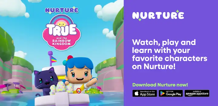 Nurture Kids: Kids Learning — Android app banner