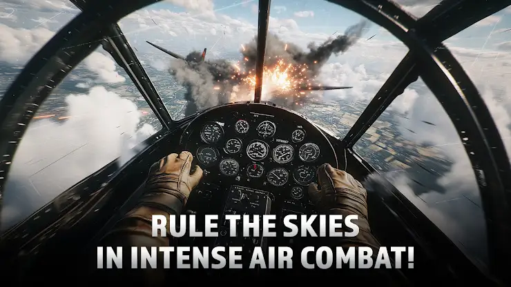 Wings of Heroes: Flying Games screenshot 1