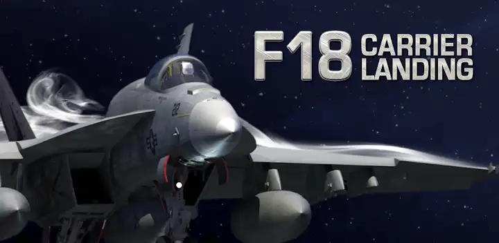 F18 Carrier Landing — Android game banner