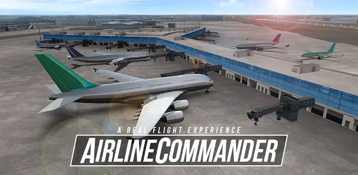 Airline Commander: Flight Game — Android game banner