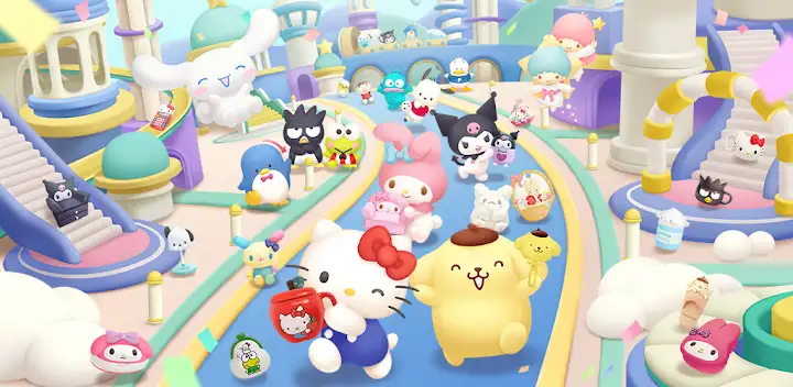 Hello Kitty Merch Match — Android game banner
